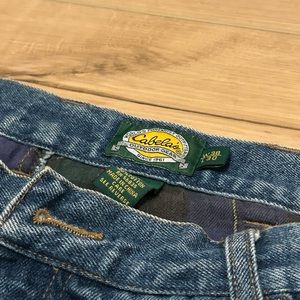 Cabelas Flannel Lined Jeans 38x30